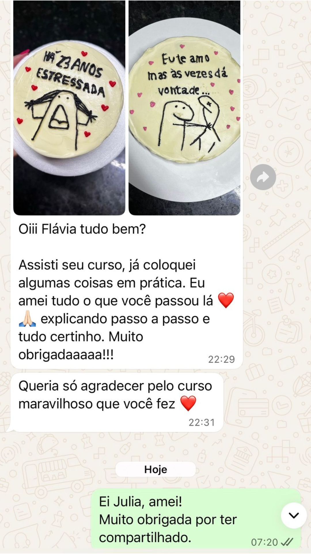 Depoimento de Júlia